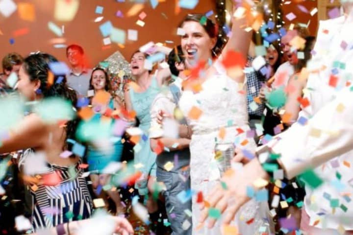 Indoor wedding